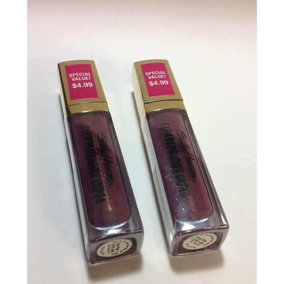 (Pack of 2) sally Hansen Lip Inflation Plumping Treatment (Sonic Plum) Sealed Full Size.