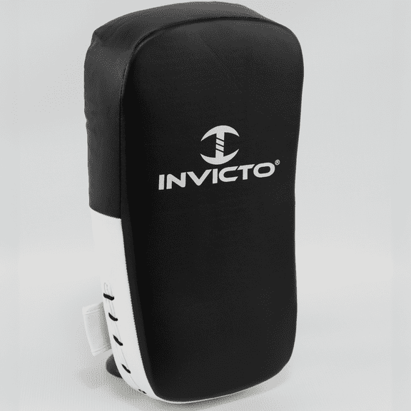 Invicto Muay Thai Pads Pair, Kicking Pads for MMA Kickboxing Boxing Training, High-Density Foam