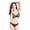 Black, variant on Varsbaby Women See-Through Lace Mesh Bra Transparent Sheer Bras Set for Women