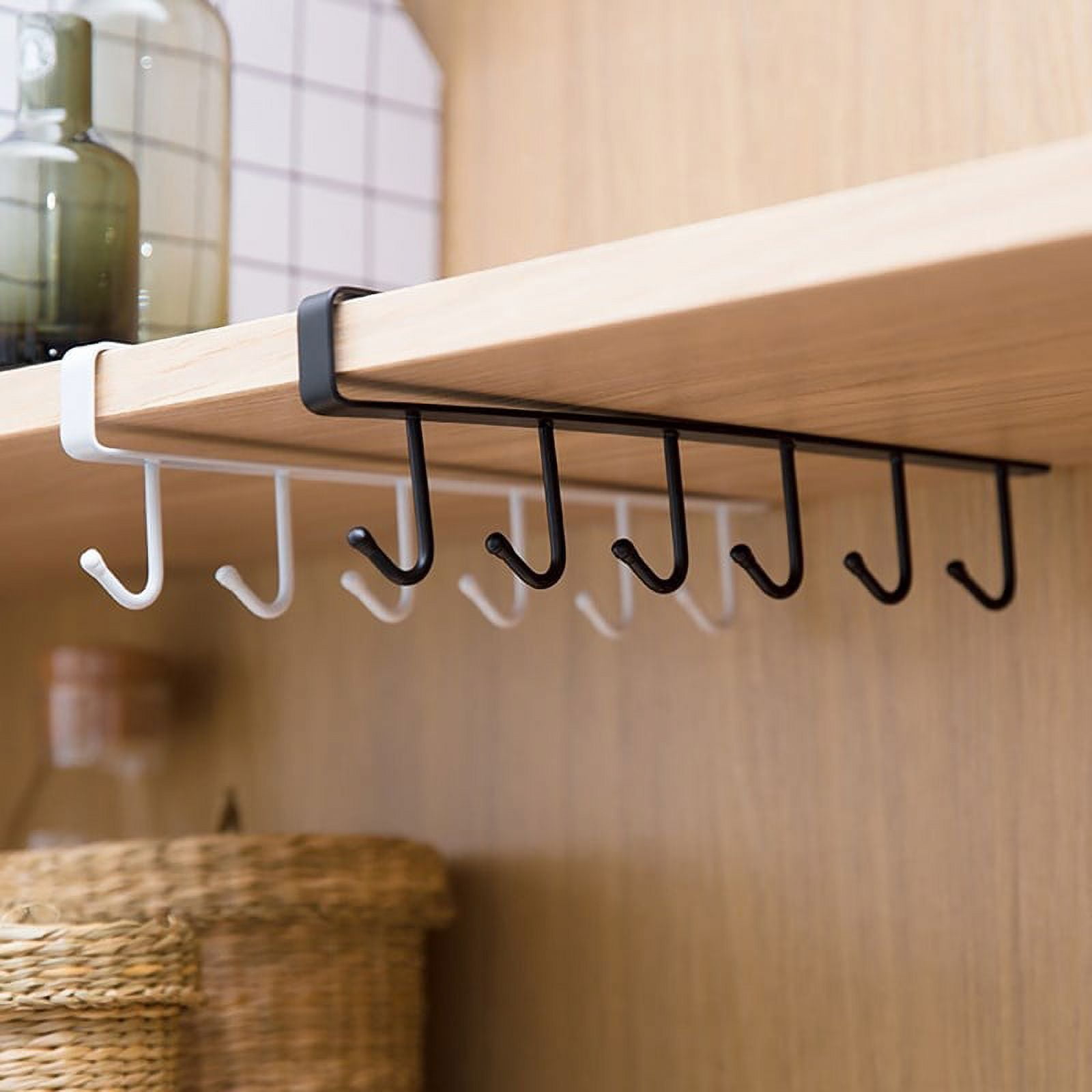 6-Hook Kitchen Tool Holder for Organized Cooking Spaces– HuxoHome