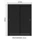 thumbnail image 3 of Ropero Closet Madesa Dallas Plus 2 Puertas 4 Cajones NN, 3 of 6