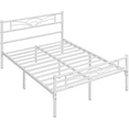 thumbnail image 2 of Renwick Skylar Cloud-Inspired Design Full Size Metal Platform Bed, White, Adult, 2 of 8