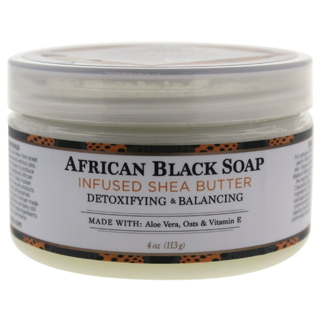 Loción Nubian Heritage Nubian Heritage Shea Butter Infused with African Black Soap Extract Loción Unisex 4oz