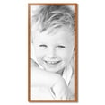 thumbnail image 2 of ArtToFrames 18" x 37" Honey Picture Frame, 18x37 inch Brown Wood Poster Frame (WOM-4214),  Pack, 2 of 8