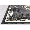 thumbnail image 4 of Allstar 8x10 Traditional Area Rug in Grey with Ivory French Aubusson design (7' 9" x 10' 1"), 4 of 8