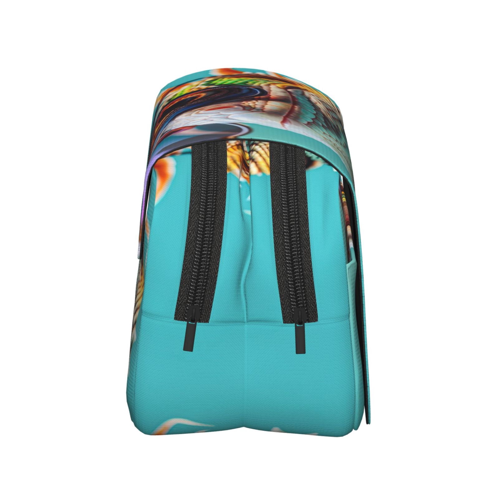 Rateoe Stylish Sunglasses Iguana Pattern Double Clamshell Pen Case, Storage Organizer with Two Zipper Compartments– Holds Up to 50 Pencils & Pens