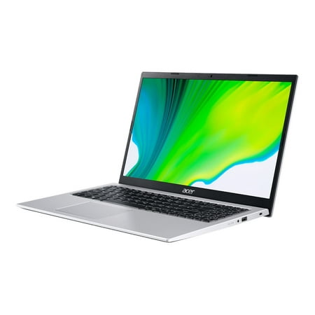 Acer Aspire 1 A115-32 - Intel Celeron N4500 / 1.1 GHz - Win 11 Home in S mode - UHD Graphics - 4 GB RAM - 128 GB eMMC - 15.6" TN 1920 x 1080 (Full HD) - Wi-Fi 5 - pure silver - kbd: US Intl