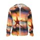 thumbnail image 1 of Balery Starfish Sunset Sea Beach Sudadera ligera de manga larga con capucha y protección solar UPF 50+ para hombre y mujer, ideal para pesca y running-3X-Large, 1 of 7