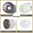 thumbnail image 4 of 2-Pack 4oz Stackable Stainless Steel Vacuum Insulated Espresso Cups with Straw & Leakproof Lid, White Mini Coffee Mugs for Temperature Locking, Cold Insulation & Portable Use, Durable Espresso, 4 of 6