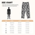 thumbnail image 3 of Disketp Yin Yang With Black And White for Women's Pajama Pants - Ultra Soft Fleece Sleep and Lounge Pants (Size: S-3XL)-Small, 3 of 6