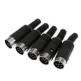 thumbnail image 3 of 5 uds Conectores DIN Yotijar Conector de sonido de 8 pines 6 Pin, 3 of 8