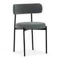 thumbnail image 5 of Set of 2 Balin Gray Plastic Dining Chairs, 5 of 8