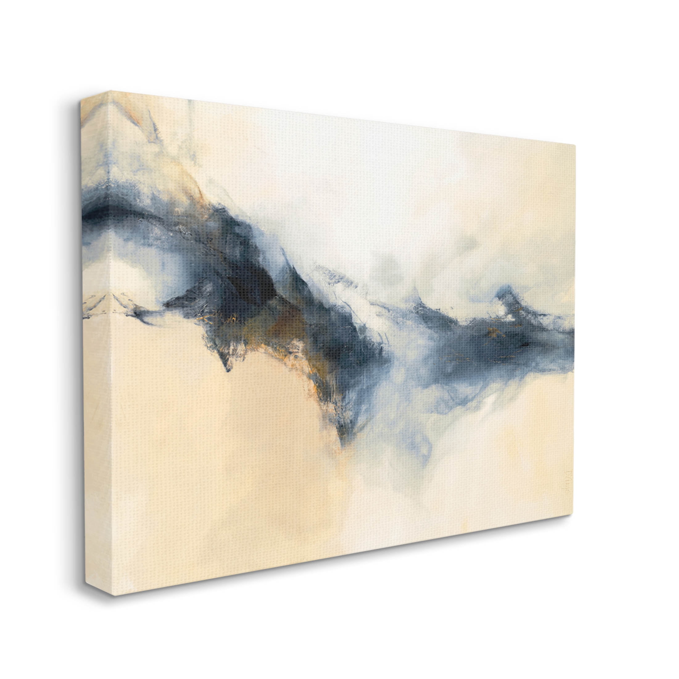 Stupell Industries Fluid Contemporary Shape Arrangement Graphic Art Gallery Wrapped Canvas Print Wall Art, Design by Dina D’Argo