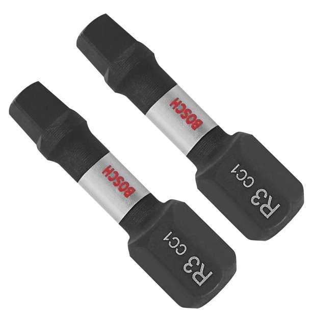 Brocas de inserción Bosch ITDSQ3102-2 Driven Impact Square #3 de 1 pulgada