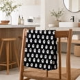 thumbnail image 4 of Halloween Ghost Kitchen Towel, Cute White Ghost Printed Absorbent Dish Towel, 24 x 16 in Soft Hand Tea Towel for Kitchen Bathroom Fall Home Decor, 4 of 5