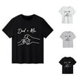 thumbnail image 4 of Otqutp Summer Casual Clothes Father's Day Matching Tee Children‘s Funny Father's Day Cotton T Shirt for Boys and Girls 1-10 Years, 4 of 5