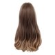 thumbnail image 2 of Flequillo Ondulado Gran Volumen 65 Cm Marron Degradable Dorado con Rojo Rosa Hot6sl, 2 of 7