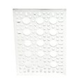 thumbnail image 1 of Panel de malla de pared con placa de rejilla de aluminio Patrón de pantalla Componente de control industrial 3123‑0096‑0144, 1 of 9
