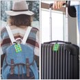 thumbnail image 5 of Square 2Pack PU Leather Cartoon Animals Cruise Luggage Tag with Privacy Cover and Name ID Tag for Travel Handbags Backpacks Luggage Tags, 5 of 6