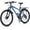 Blue, variant on NEORIVER 24 Inch Kids Mountain Bike for Boys and Girls 6+, 21-Speed All-Terrain Bicycle with Suspension Fork, Dual Disc Brakes, Rear Rack & Internal Cable Routing