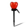thumbnail image 1 of Garden Courtyard IPX5 Impermeable Estaca solar Luz Al Aire Libre Césped Romántico Corazón En forma de LED Lámpara Decoración Iluminación Suministros Red Scienceny  HA011208-01, 1 of 6
