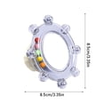 thumbnail image 3 of Clear Acrylic Parakeet Toys with Grooved Ring and Rolling Beads,Foraging Enrichment Bird Cage Accessories for Cockatiel,Lovebird,Conure,Finch,Canary,Interactive Avian, 3 of 5