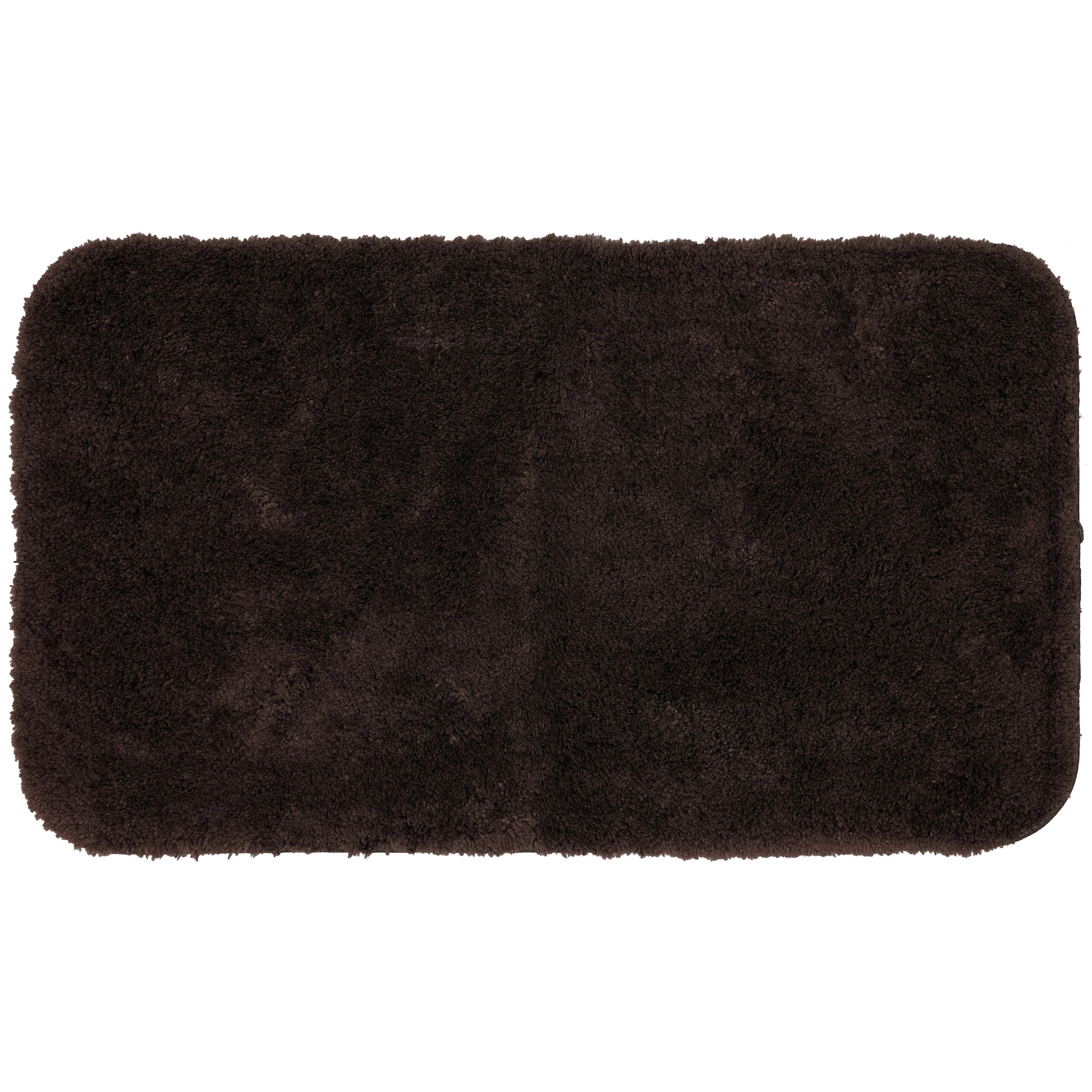 Mohawk Home Riverside Bath Rug Dark Brown, 1'5"x2', Brown
