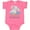 Hot Pink, variant on Inktastic My Great Aunt Loves Me to the Moon and Back Boys or Girls Baby Bodysuit
