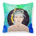 thumbnail image 1 of "Treasures BB7316PW1414 Pisces Zodiac Sign Outdoor Canvas Pillow, Multicolor" Caroline's Treasures BB7316PW1414, 1 of 1
