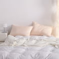 thumbnail image 6 of Lorviah 2 Pack Satin Pillowcases, Ultra Soft & Breathable 20"x26" Standard Size for Hair & Skin, Hypoallergenic Hidden Zipper Closure, Pink, 6 of 6