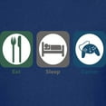 thumbnail image 3 of CafePress - Eat Sleep Gamer T Shirt - Dark T-Shirt Kids XS-XL, 3 of 4