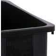 thumbnail image 3 of Carlisle 34202303 TrimLine Rectangle Waste Container Trash Can Only, 23 Gallon, Black, 3 of 6