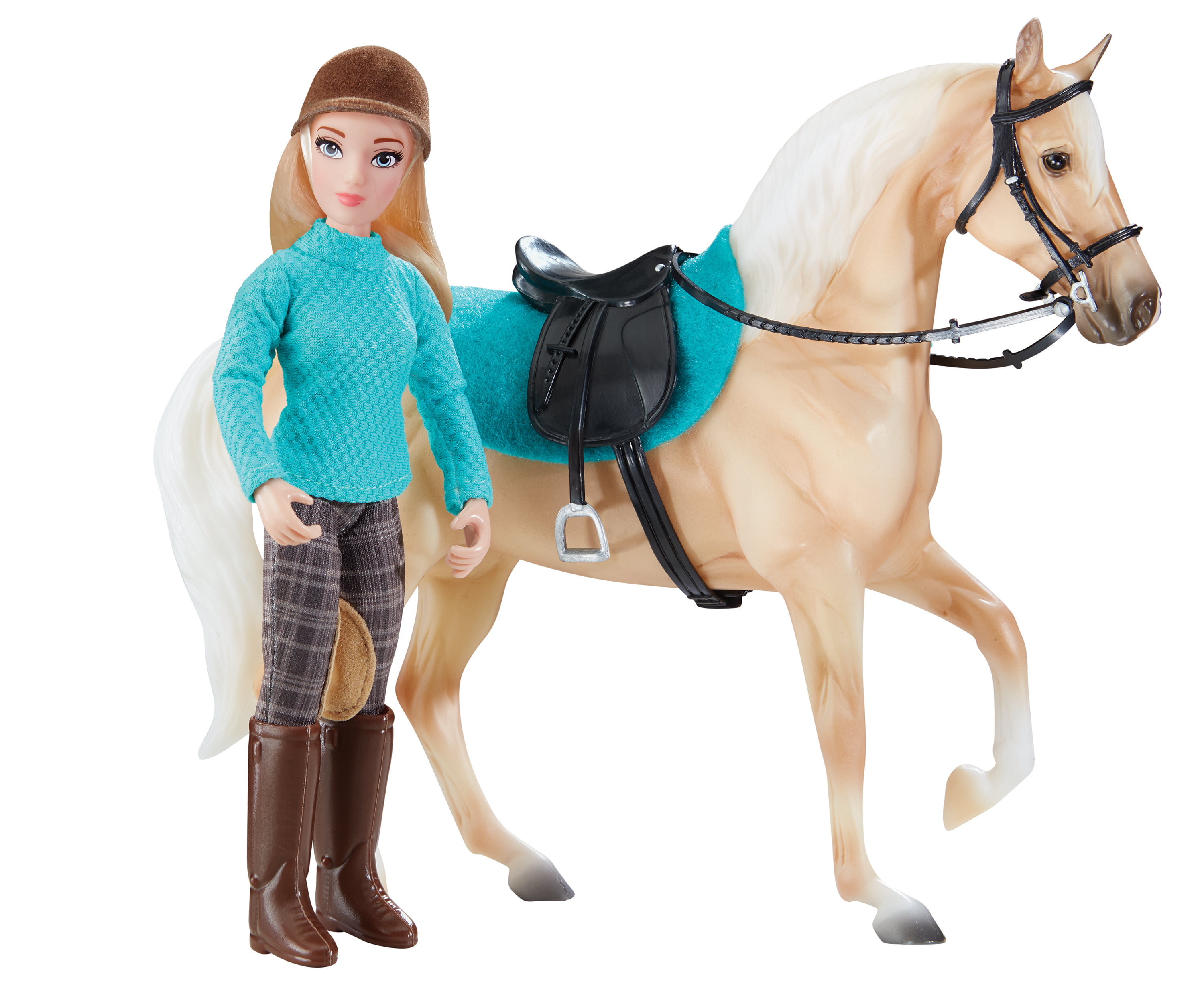 Details about   Breyer Freedom Series English Horse and Rider Doll Kids Toy Set and Accessories 