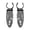 Black, variant on VMWMSSR No Drill Sup Paddle Holder Clips, Universal Paddle Secure Storage Clamps, Snap On Bungee Cord Paddle Lock For Stand Up Paddleboard Surfing(Black-4.53")