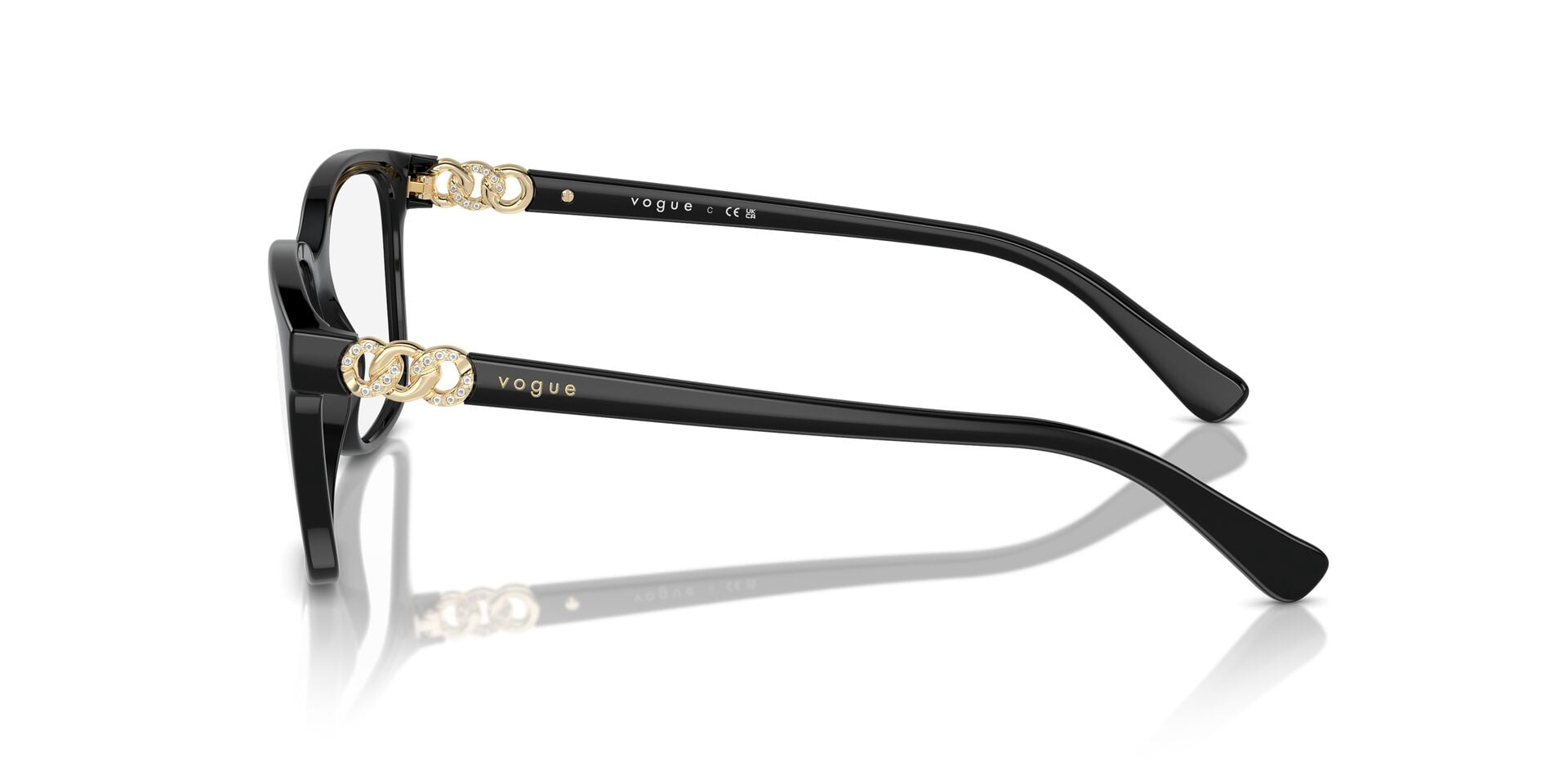 Vogue Unisex 53mm VO5574B Eyeglasses, Black
