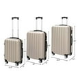thumbnail image 4 of 3-in-1 Multifunctional Luggage Set, Large Capacity Travel Suitcase, Champagne - Durable Rolling Suitcase for Travel, Storage, Daily Use as picture, 4 of 9