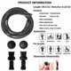 thumbnail image 2 of 1pair 23 Colors Sneaker Shoelaces Elastic No Tie Shoe Laces Stretching Lock Lazy Laces Quick Rubber Shoelace Shoestrings, 2 of 5