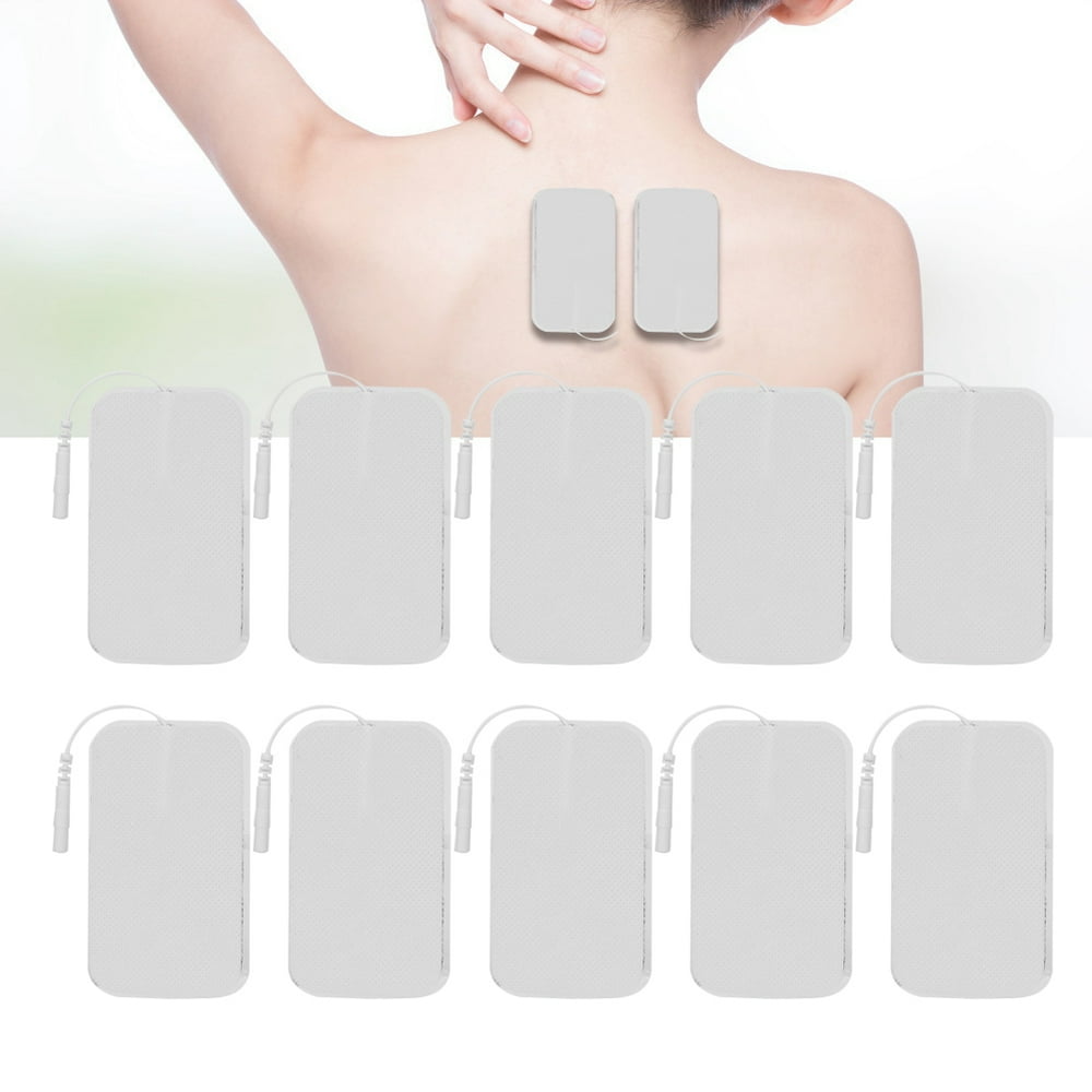 OTVIAP 10pcs Electrode Patch Physiotherapy Replacement Pad for Body