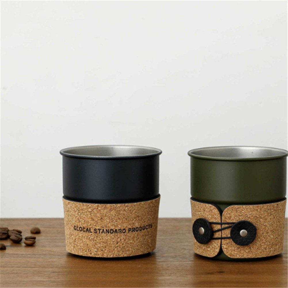 Housse De Tasse En Cuir PU Réutilisable - Manchon Isolant Chaud/froid, Portable, Couleur Marron - Pour Café, Thé, Décoration - 7