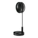thumbnail image 5 of Ventilador personal Ventilador plegable Viento fuerte Ventilador de pedestal USB Silencioso Ventilador de piso de pie Ventilador de escritorio para el , Negro sin control, 5 of 9