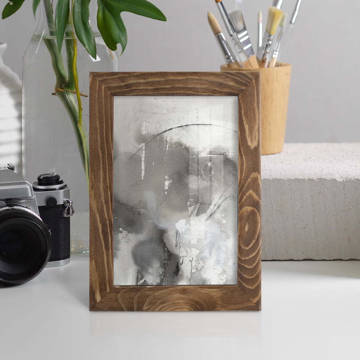 Mystical Objects I - Framed Print w/glass - Walnut