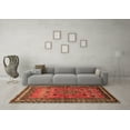 thumbnail image 3 of Ahgly Company Indoor Round Persian Brown Traditional Area Rugs, 7' Round, 3 of 4