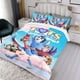 thumbnail image 3 of TOTS Conjunto de sábanas temático, trío de piezas, cómodo y amigable con la piel, diseño único, regalo de decoración para el hogar para familiares, amigos y fans,140cm *210cm, 3 of 6
