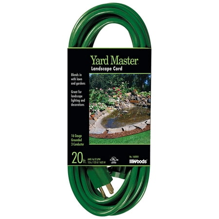 160001 16 3 Sjtw Yard Master Landscape Extension Cord Green 20 160001 16 3 Sjtw Yard Master Landscape Extension Cord Green 20 Foot