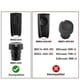 thumbnail image 3 of 2pcs Garage Door Remote Control for EcoStar RSC2-433 RSE2-433 RSZ1-433, Gate Handheld Transmitter Replacement, 3 of 5