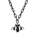 thumbnail image 1 of Collar de Halloween para hombre y mujer, collar negro bruja fantasma retro gótico clásico divertido y delicado, 1 of 8