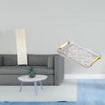 thumbnail image 2 of Lámpara de pie de papel para sala de estar y bandeja de mesa de centro con asa, ideal para comedor, inauguración de casa, dormitorio o decoración de f, 2 of 8