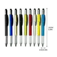 thumbnail image 3 of Offres sur les Fournitures de Rentrée! LSLJS Stylos à Bille Ensemble de 9 Pcs Stylo à Vis Niveau Pratique Tournevis Fonctionnel Stylo à Bille Tournevis Multifonctionnel Niveau Multifonctionnel Stylo à Bille, 3 of 9