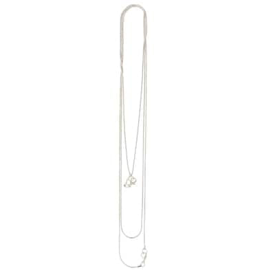 12 Packs: 2 ct. (24 total) Silver Necklaces by Bead Landing