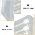 thumbnail image 3 of HONMEET 6 Pcs Porte-Monnaie Transparent avec Design Rond pour Solutions de Rangement de Pièces, 3 of 8